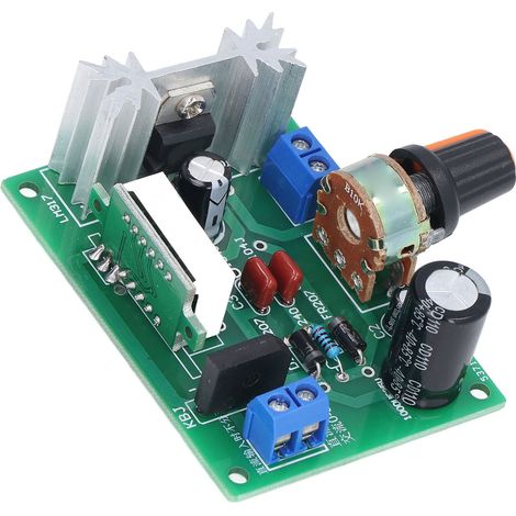 Module régulateur de tension d'alimentation, carte convertisseur stabilisée ajustable 0-30 V à 1,25-28 V (1/5)