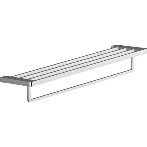 Ravak 10° - Étagère avec porte-serviettes, 630 mm, chrome X07P327 (1/2)