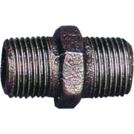 Vite Doppia In Ghisa-Nipples Zincata Fig.280 1-1/2"