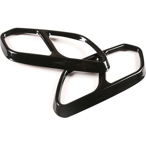 Embouts D'échappement Pour Pour CR7 2018 2019 2020 Noir Voiture Arrière Gauche Droite Silencieux D'échappement Tuyau Embout Couvercle Garniture Voiture Echappement Tuyau D'extrémité (1/5)