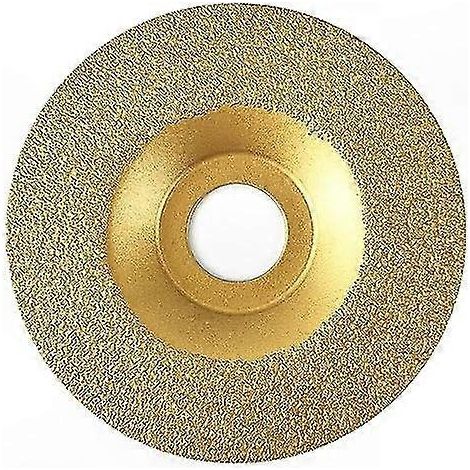 Disque de meulage diamanté pour granit, marbre, céramique, porcelaine, pierre, métal, verre et maçonnerie, alésage 22,23 mm, fixation sèche pour meuleuse angulaire. (1/3)