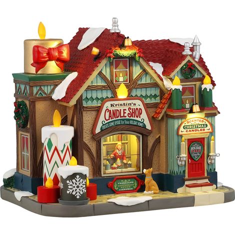Lemax Kristin's Candle Shop 45222 Villaggio di Natale (1/2)