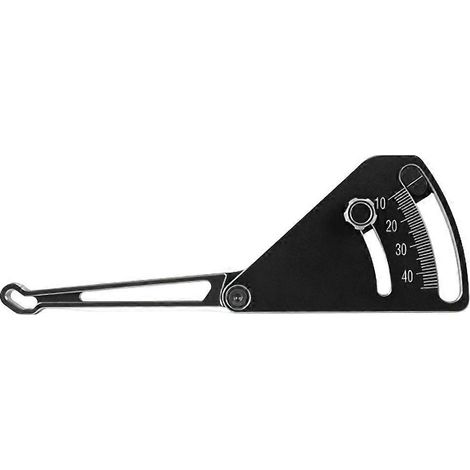 Jauge de hauteur pour voiture télécommandée (10-45 mm), outil de réglage du carrossage pour véhicule tout-terrain, outil de mesure (voir image). (1/5)