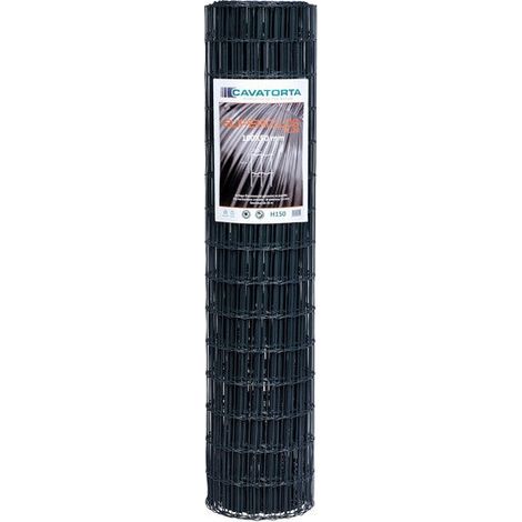 SANS MARQUE Grillage Gris Maille 100X50 H150 L25M