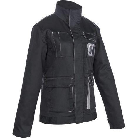 Veste de travail femme multipoches Coverguard MISTI Marine L (1/2)