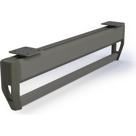 EMUCA Porte-vêtements extractible Quartz 460 mm - titane (1/4)