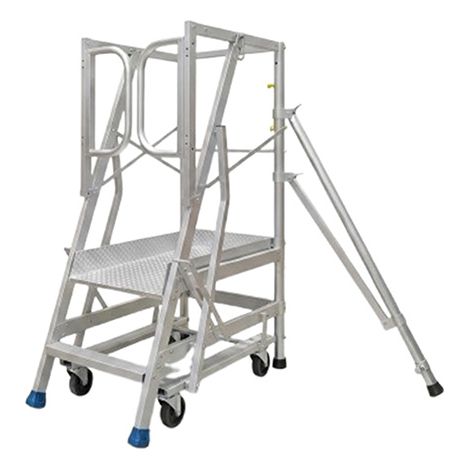 Escabeau 2 marches - Hauteur max. de travail 2.50m - ER2-KRE (1/5)