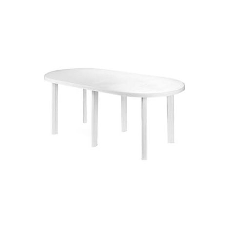 TAVOLO DA GIARDINO TAVOLO 180 BIANCO CM.181X90X72H.  cm.181x90x72h.  peso kg.13,4