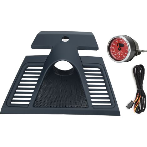 GARRYFIZH Cache supérieur tableau de bord avec horloge, compatible Porsche Panamera 2010-2016 (1/5)