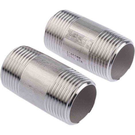 Mamelon RS PRO, R 1" mâle ( Prix pour Paquet de 2 ) (1/3)