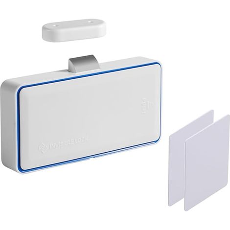 Verstecktes Schrankschloss, intelligentes elektronisches NFC-RFID-Kindersicherungsschloss für Schrank, Schublade, Schließfach, Schrank