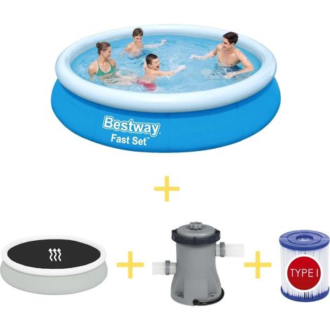 Bestway Bestway Fast Set Ronde - 366x76 cm - 4-pièces S22277 (1/5)