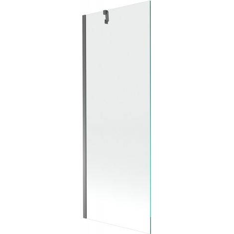 Paroi de baignoire Mexen Next 1-volet 70 x 150 cm, transparent, gun metal - 895-070-000-00-00-95 (1/5)