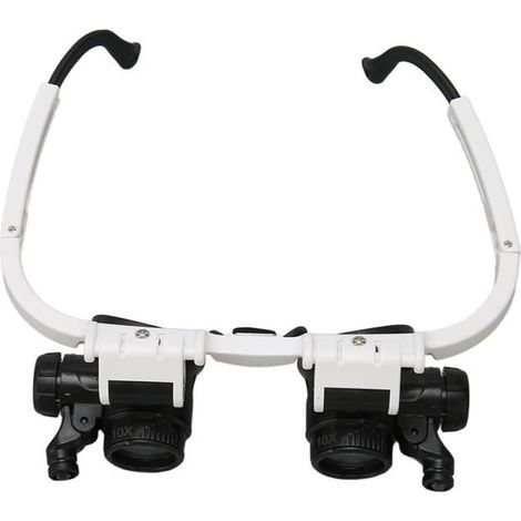 Loupe à bandeau LED - SURENHAP - 2pcs - 7x 10x 15x 25x - Confortable - Utilisation jour et nuit (1/4)