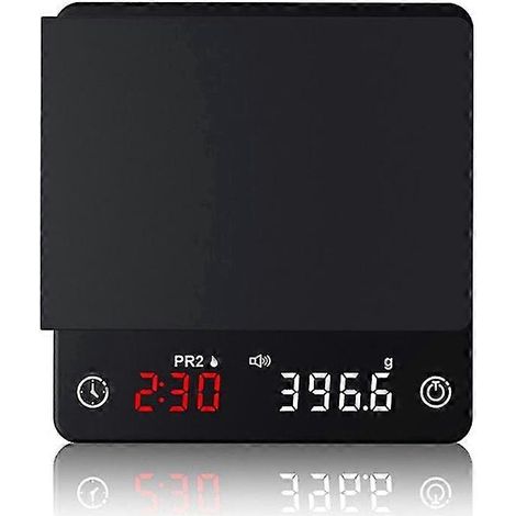 Mini balance de cuisine intelligente, balance de précision numérique pour café expresso avec minuteur (1/5)