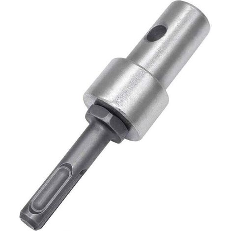 Adaptateur de perceuse tarière, adaptateur de tarière à glace, filetage sans clé, adaptateur de mandrin de perceuse à tige ronde