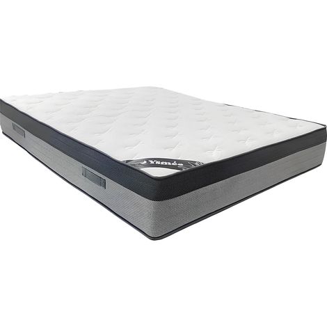 Materasso 180 x 200 cm ibrido molle insacchettate 7 zone e memory foam sp.30cm - ILYROS di YSMÉE (1/5)