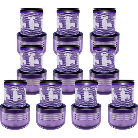 Trade-Shop Ersatz HEPA-Filter Vormotorfilter für Dyson Staubsauger - Für V12 (10 Stück) (1/5)
