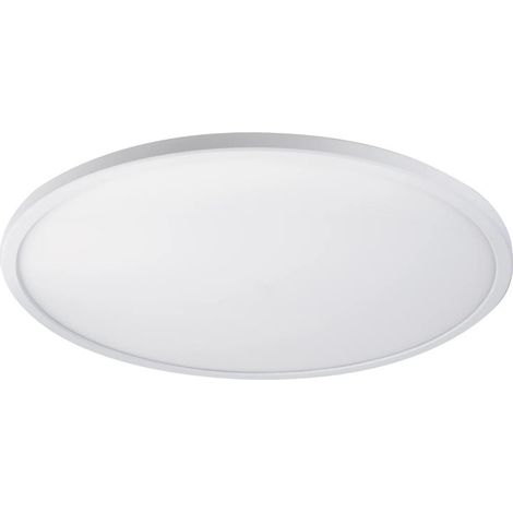 [NEUWERTIG] B-Ware Megaman Deckenlampe Matter Josie LED Leuchte dimmbar RGBW IP54 weiß Ø29,4cm (1/2)