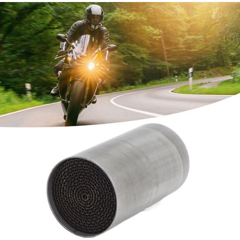 Silencieux d'échappement moto DB Killer 53100mm (Catalyseur en acier inoxydable, tube central avant) (1/5)