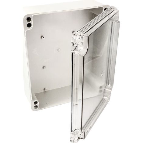 Scatola stagna Porta trasparente 300x265x130 36.466