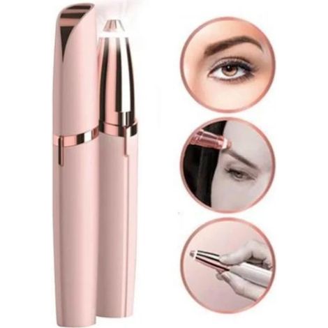 Épilateur, tondeuse pour sourcils/poils du visage/poils du nez/maillot, or rose-AquaForge (1/2)