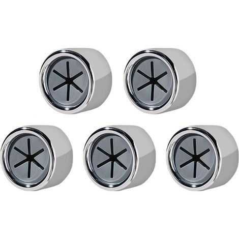 5-Pack Round Towel Holder, Kitchen Towel Hooks No Drilling Required, for Kitchen, Bathroom and Home MUMU (1/4)