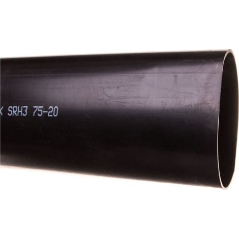 Tubo termoretraibile a parete spessa con adesivo, nero, SRH3 75-20 1000mm, 127522