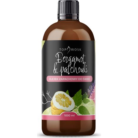 Olio profumato al bergamotto e patchouli 1000 ml