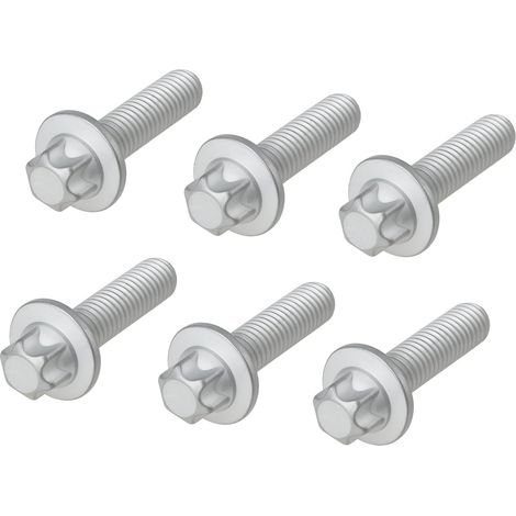 Lot de 6 Boulons d'Échappement m8 0009906803 0009906803 Compatible avec w203 C200 cdi (1/5)