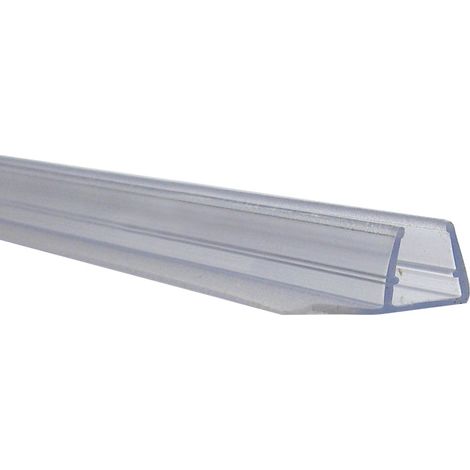 Joint de gouttière verticale avec ailette de 10 mm, 200 cm, pour vitrage de 8 à 10 mm (1/5)