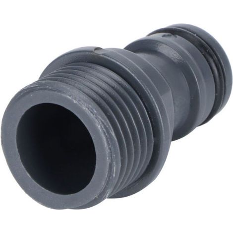 Raccord Rapide Mâle G1/2 - Pour Tuyau D'arrosage - Jardin Terrasse Irrigation - Lot De 2 (1/5)