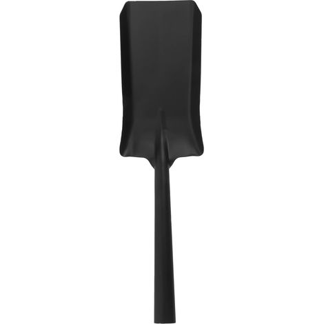 Pelle Multifonctionnelle pour Cheminée en Acier Inoxydable Manche Long Noir, Outil Facile à Utiliser pour Nettoyage de Cendres de Foyer (1/5)