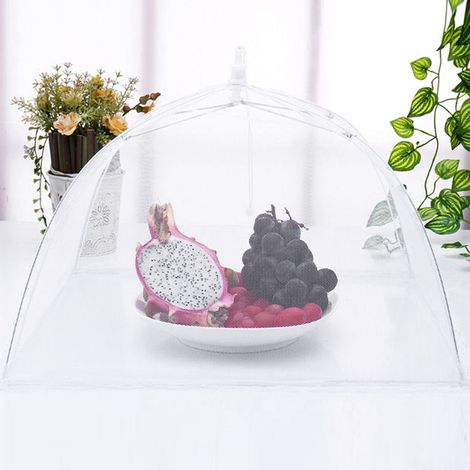 Parapluie alimentaire pliable et lavable en filet, housse anti-mouches, tente, accessoire de cuisine (1/5)