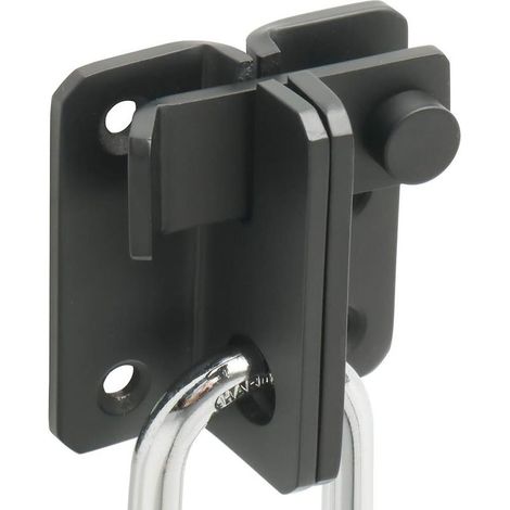 Des verrous pour portes coulissantes extérieures, portes à enroulement, loquets pour portes intérieures et verrous à bascule sont disponibles (Noir, Ouvrir à droite). (1/4)