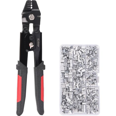 Kit d'outils à sertir pour câble métallique (1/5)