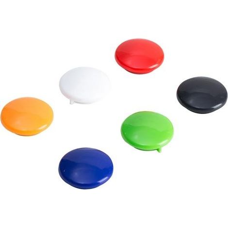 Magnete a forma di fungo 30 mm 6 pezzi per gastronomia