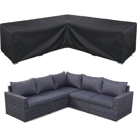 Housse de Protection Imperméable Piscine, Bâche Ronde 286x286x82cm, Résistante UV et Déchirures, Couverture Etanche pour Bassin Extérieur (1/5)