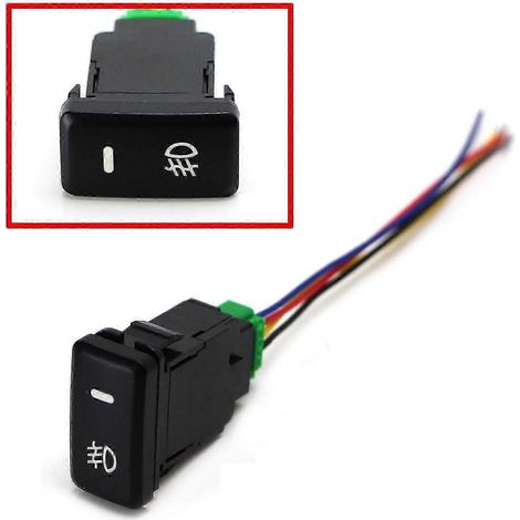 Interrupteur à bascule étanche pour feux antibrouillard, 4 fils, pour Toyota Lexus, édition blanche Li 0620 (1/4)