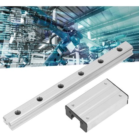 Guide linéaire LGD8 300 mm avec curseur de guidage linéaire externe à double axe (1/5)