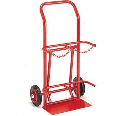 PROVOST - Diable porte-bouteilles B20 en acier - Pour 2 bouteilles de 220 mm maxi