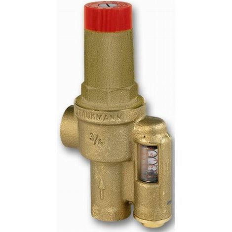 Soupape de trop-plein DU146M, douille en laiton, 3/4", A