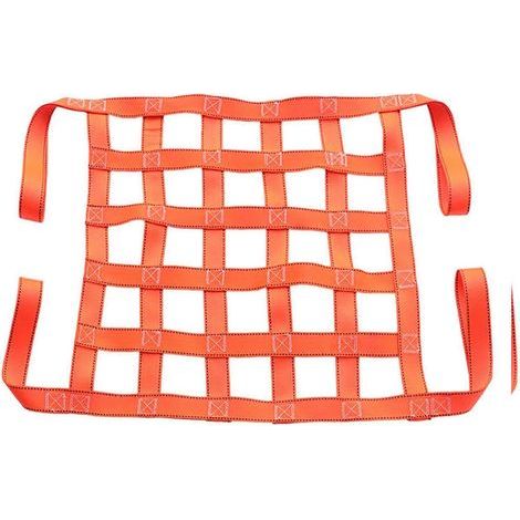 Filet de levage polyvalent à mailles carrées de 3,94 pouces, sangles de levage pour palan (1/4)