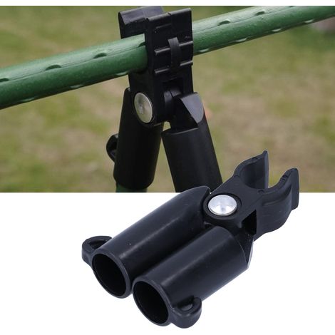 [Connector de tige pour plante] Fixateur de support pour jardin A-Type (ID 16mm) - 10PCS en PP résistant (1/5)