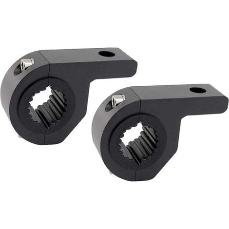Support de fixation universel pour phares antibrouillard de moto, fixation pour pare-buffle horizontal 25-32 mm, 1/2/4 pièces A (1/5)