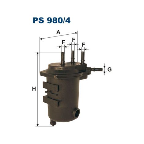 Kraftstofffilter PS980/4 Filtron