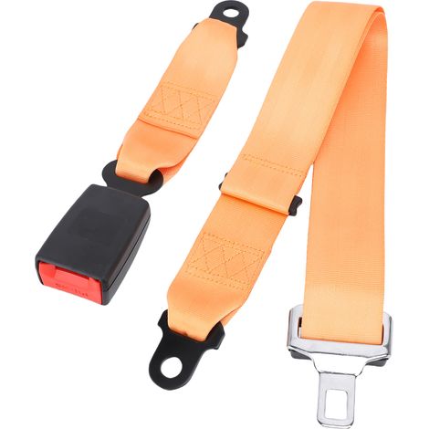 Ceinture de sécurité universelle de 132 cm (52 pouces) réglable manuellement pour chariot élévateur, tracteur, buggy, remorque, engins de chantier, de jardinage et agricoles. (1/5)