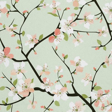 Tela decorativa para exteriores Oxford - Motivo primaveral I DX7580 (1/5)