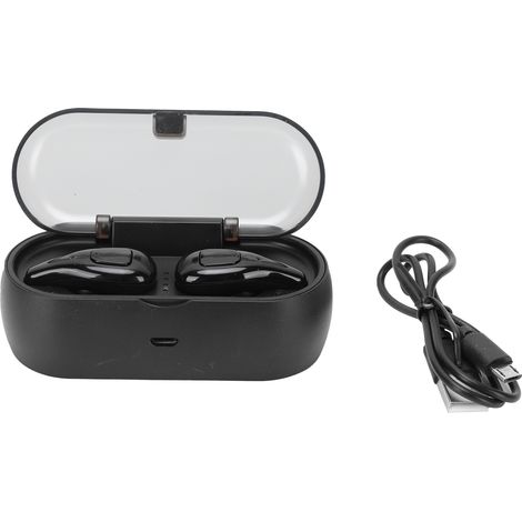 Casque Bluetooth 5.0 sans fil TWS A3, écouteurs intelligents antibruit pour voiture, réduction du bruit, noir