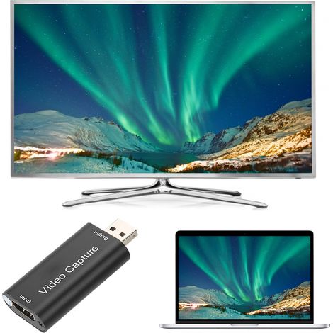 Carte de Capture Audio-Vidéo USB vers HDMI pour Streaming et Enregistrement de Jeux (1/5)